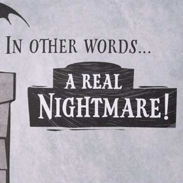 American Greetings The Nightmare Before Christmas Halloween Pop-Up Card (A Real Nightmare)