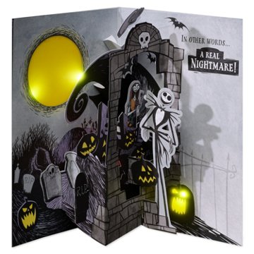 American Greetings The Nightmare Before Christmas Halloween Pop-Up Card (A Real Nightmare)