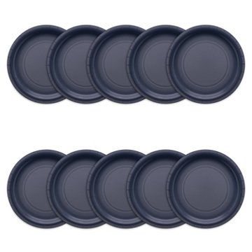 American Greetings Navy Blue 9" Paper Plates, 10 ct