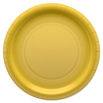 American Greetings Yellow 9" Paper Plates