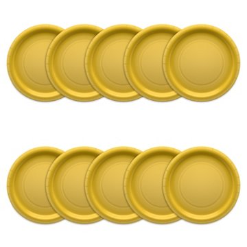 American Greetings Yellow 9" Paper Plates