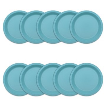 American Greetings Light Blue 7" Paper Plates, 10 ct