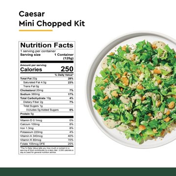 Taylor Farms Caesar Mini Chopped Salad Kit