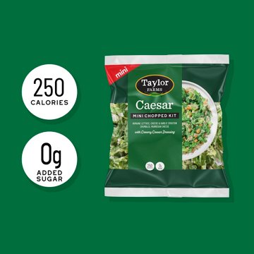Taylor Farms Caesar Mini Chopped Salad Kit