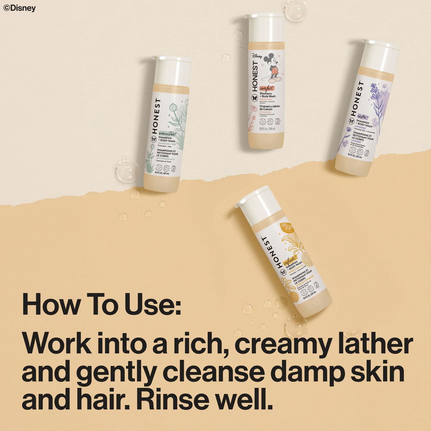 The Honest Company Shampoo & Body Wash - Sweet Cream; image 4 of 8