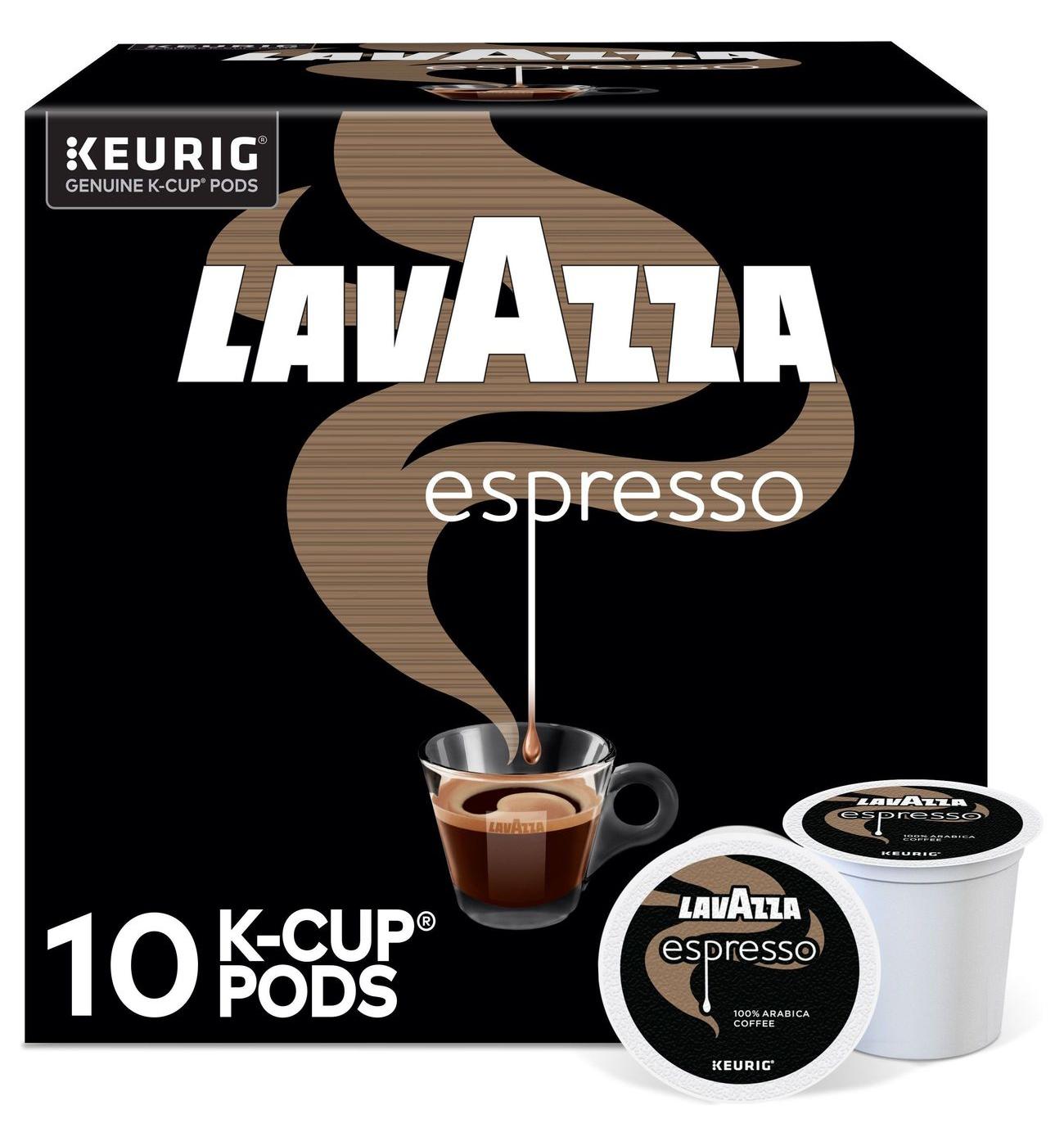 Lavazza Espresso Medium Roast Coffee Single-Serve K-Cup Pods; image 1 of 5