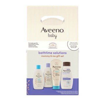 Aveeno Baby Bathtime Solutions Mommy & Me Gift Set