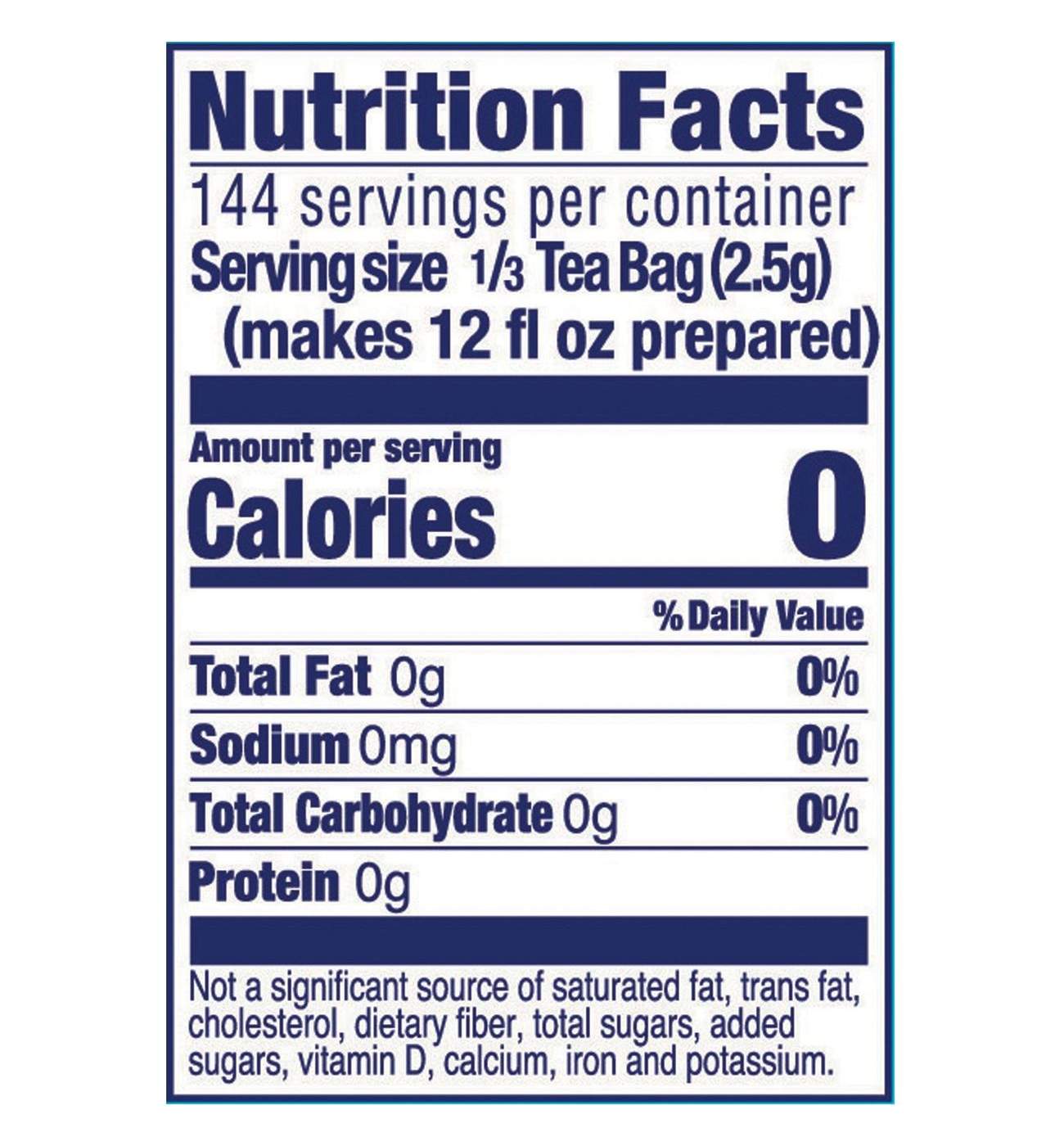 Lipton Family Size Iced Tea Bags; image 2 of 4