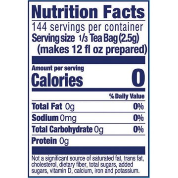 Lipton Family Size Iced Tea Bags, 48 ct