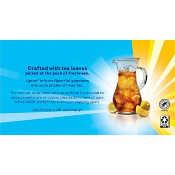 Lipton Family Size Iced Tea Bags, 48 ct