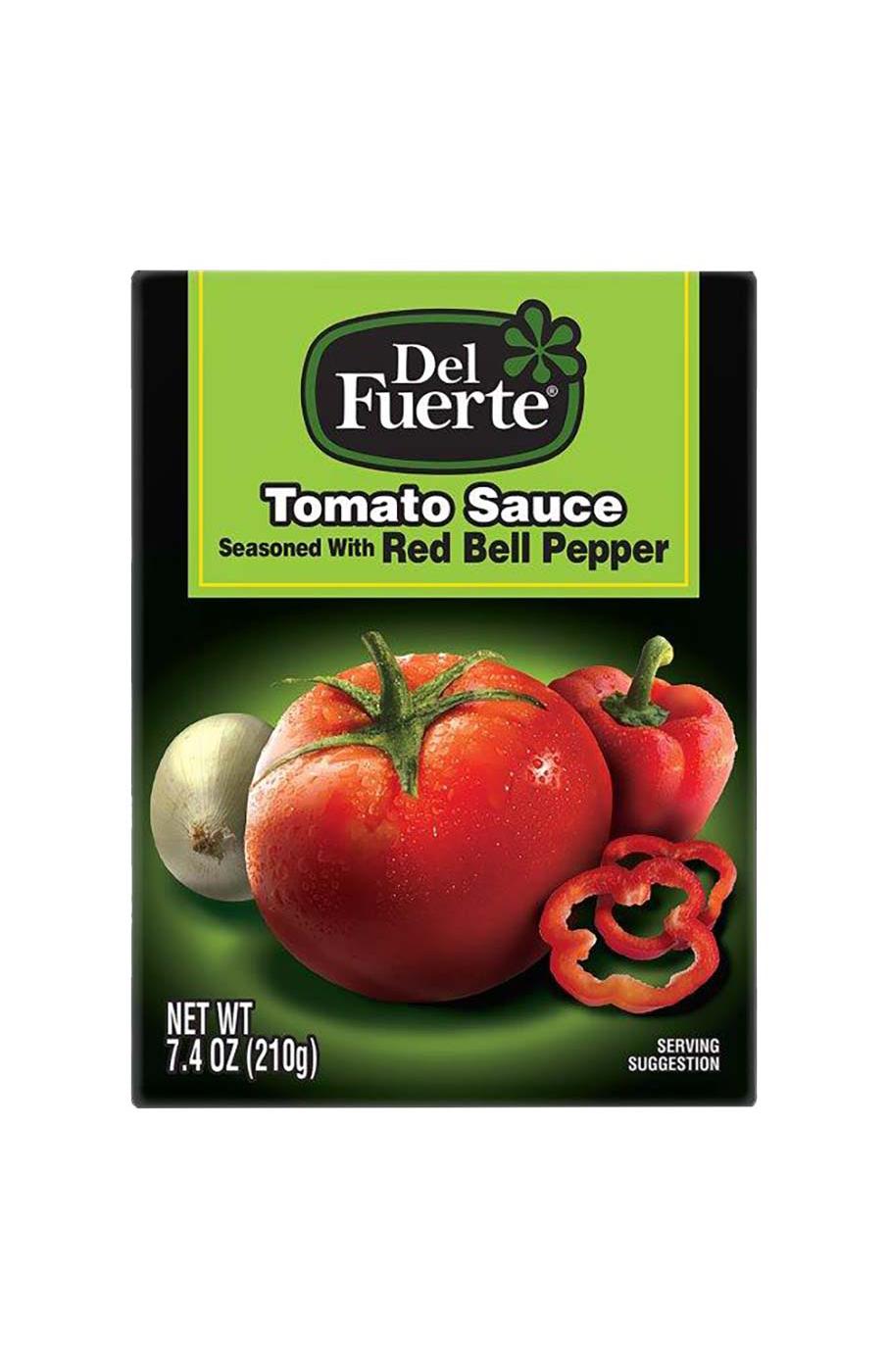 Del Fuerte Tomato Sauce Seasoned with Red Bell Pepper; image 1 of 2