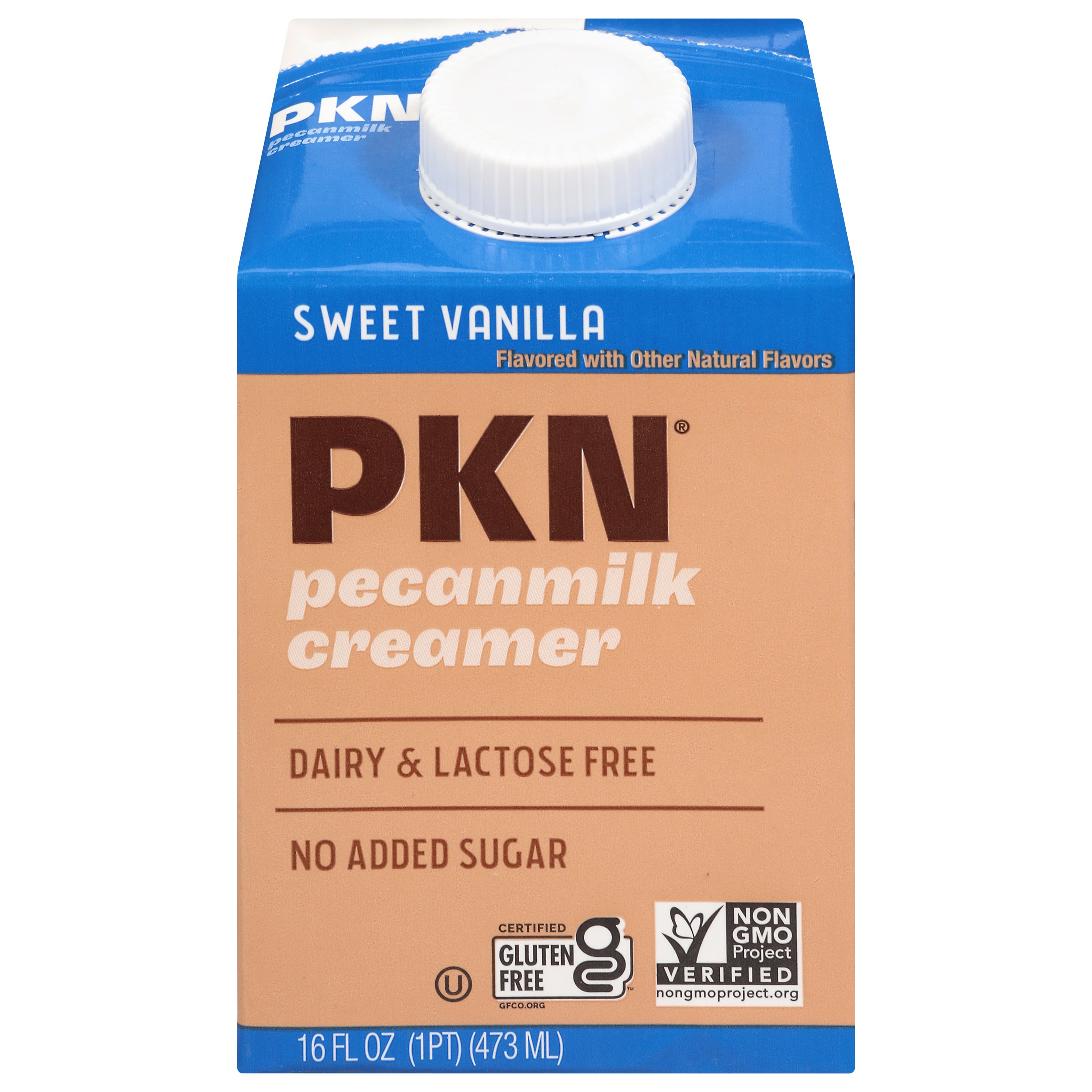 PKN Pecan Milk Creamer Sweet Vanilla, 16 fl oz | Central Market