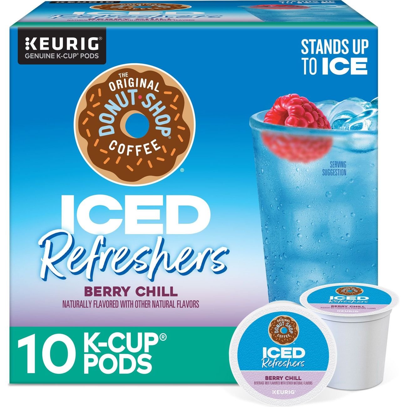 The Original Donut Shop Iced Refreshers Berry Chill Single Serve K