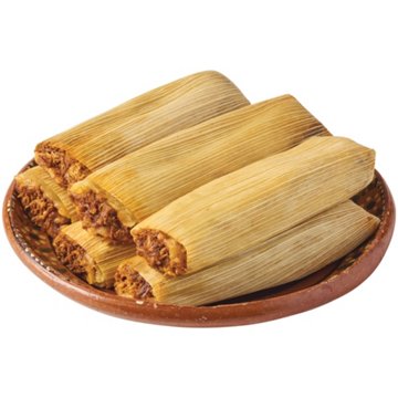 H-E-B Mi Tienda Tamales Grandes Pollo en Mole - Chicken Mole, 6 ct