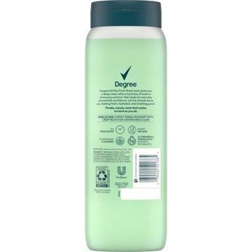 Degree Men Deep Cleansing All Day Fresh Body Wash - Energy