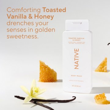 Native Limited Edition Toasted Vanilla & Honey Body Wash