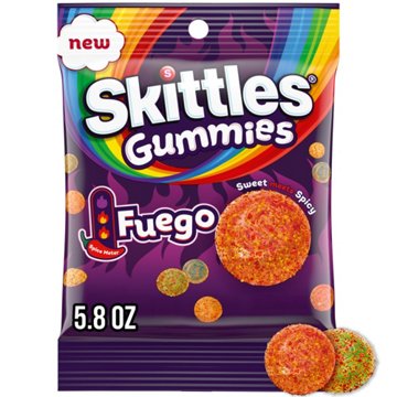 Skittles Gummies Fuego Sweet & Spicy Candy