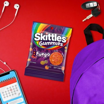 Skittles Gummies Fuego Sweet & Spicy Candy