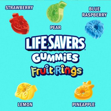 Life Savers Gummies Fruit Rings Candy