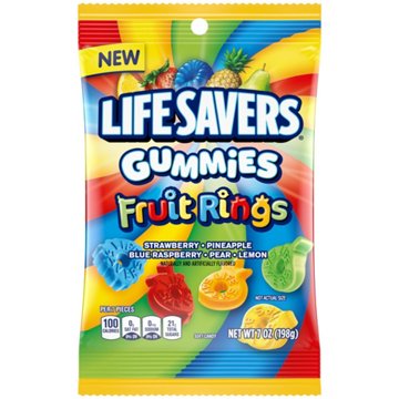 Life Savers Gummies Fruit Rings Candy