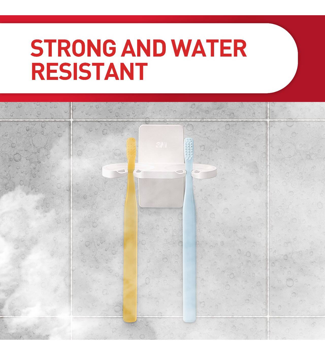 Command Toothbrush Holder; image 2 of 2