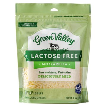 Green Valley Creamery Lactose Free Shredded Cheese