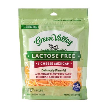 Green Valley Creamery Mexican Blend Lactose Free Shredded Cheese