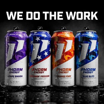 Phorm Energy Drink - Blue Blitz