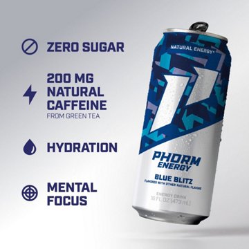 Phorm Energy Drink - Blue Blitz