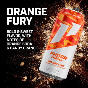 Phorm Energy Drink - Orange Fury
