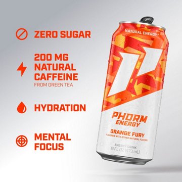 Phorm Energy Drink - Orange Fury