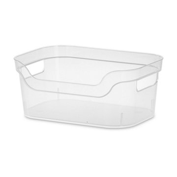 Sterilite Small Open Bins - Clear, 2 pk
