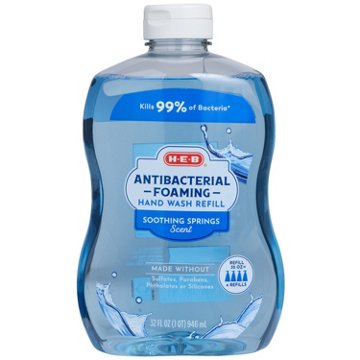 HEB Antibacterial Foaming Hand Soap Refill - Soothing Springs