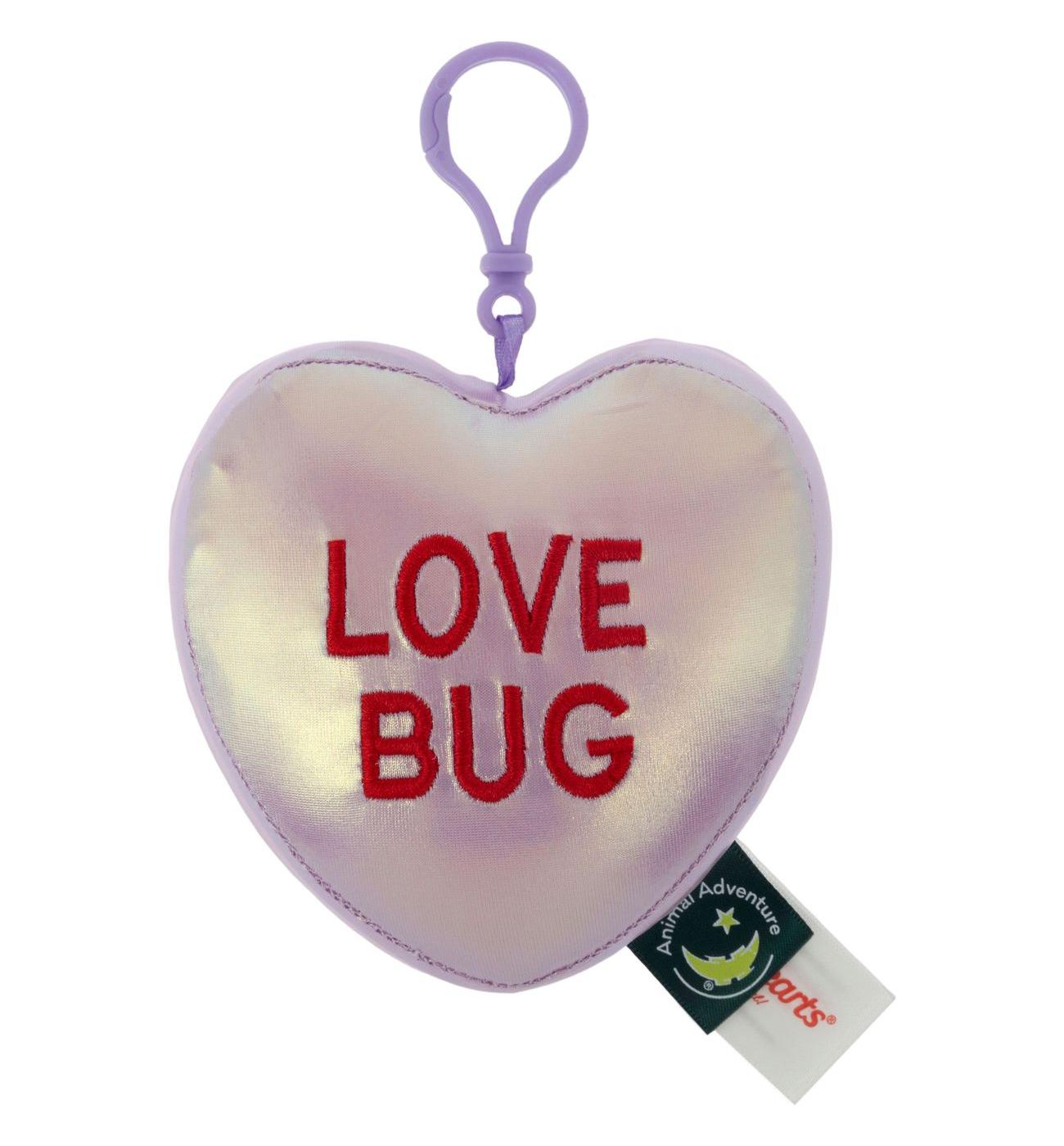 Animal Adventure Sweethearts Valentine's Plush Backpack Clip
