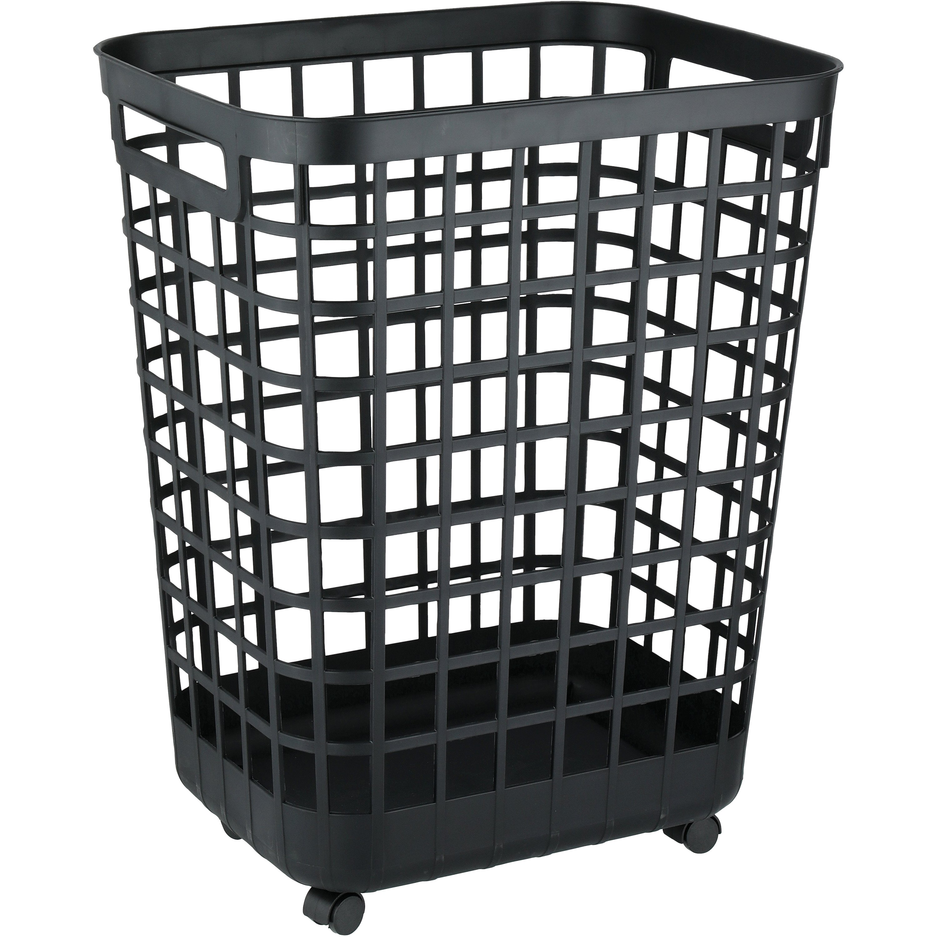 Starplast Wire Hamper with Wheels - Black - Shop Hampers & laundry bags ...