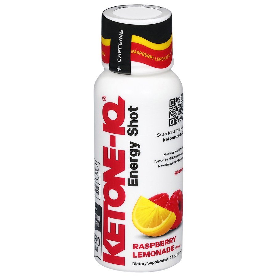 Ketone-IQ Caffeine Shot Raspberry Lemonade - Shop Diet & fitness at H-E-B