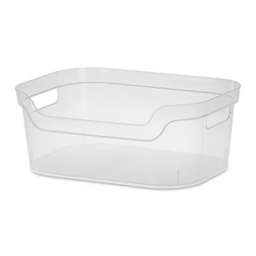 Sterilite Medium Open Bin - Clear