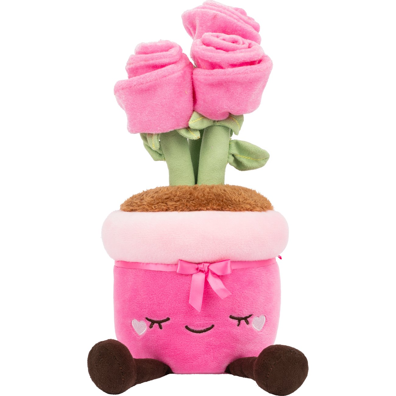 Greenhouse by Russ Pink Rose Plant Plush - Shop Plush toys at H-E-B