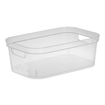 Sterilite Small Open Bin - Clear