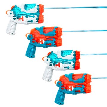Water Warriors Kwik Splash Water Blasters, 4 pk