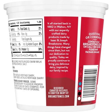 Breakstone's Small Curd 4% Milkfat Cottage Cheese