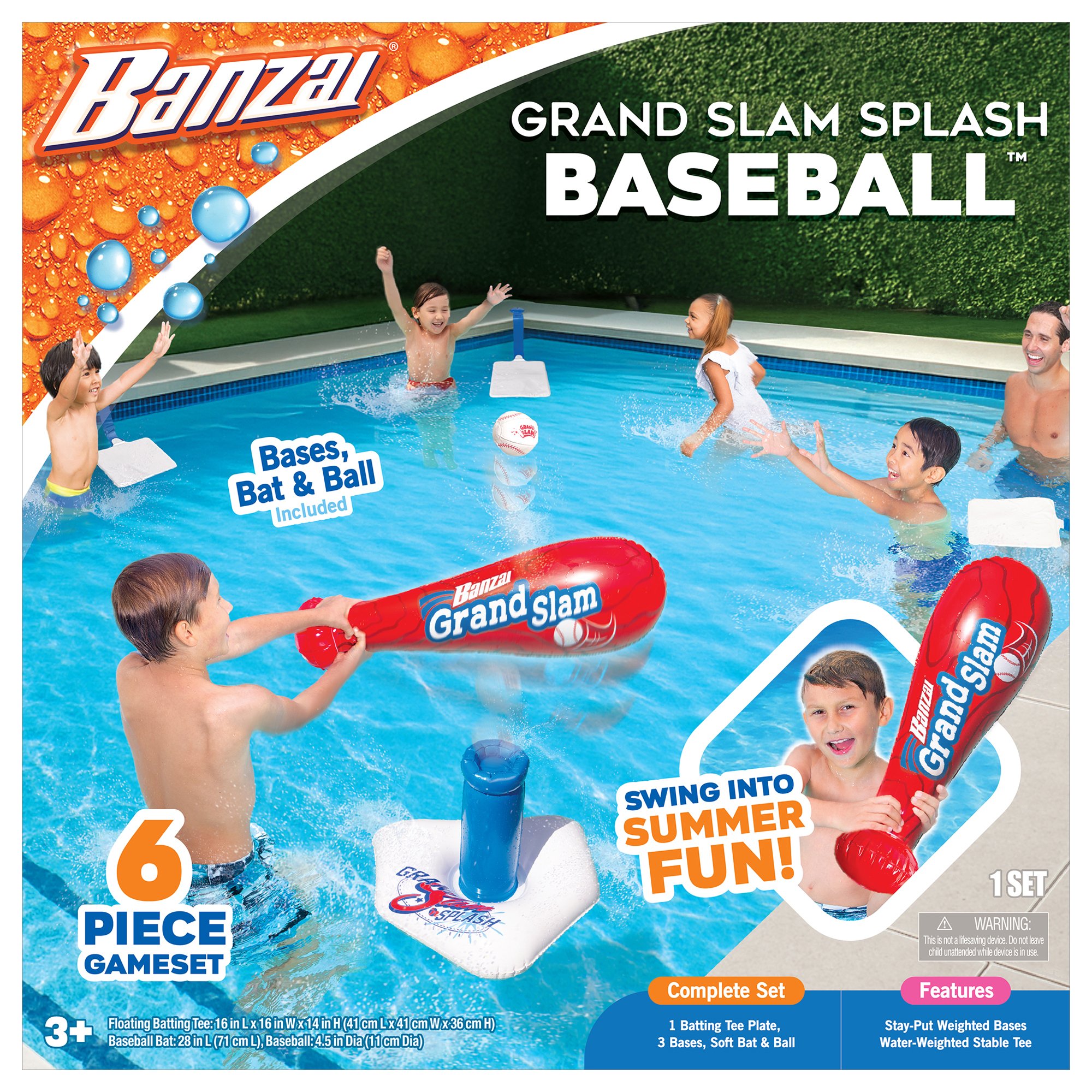 Banzai Grand Slam Splash Baseball - Shop Toys at H-E-B
