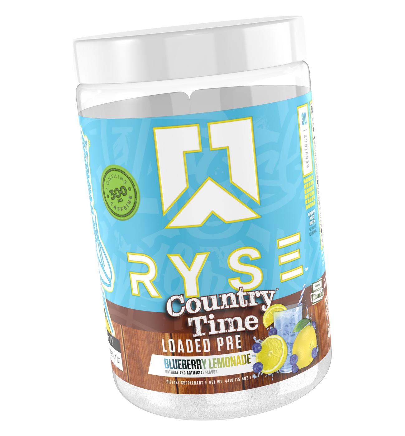 Ryse Loaded Pre-Workout - Blueberry Lemonade; image 2 of 4