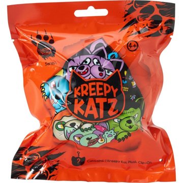 Kreepy Katz Collectible Plush Clip On - Series 1