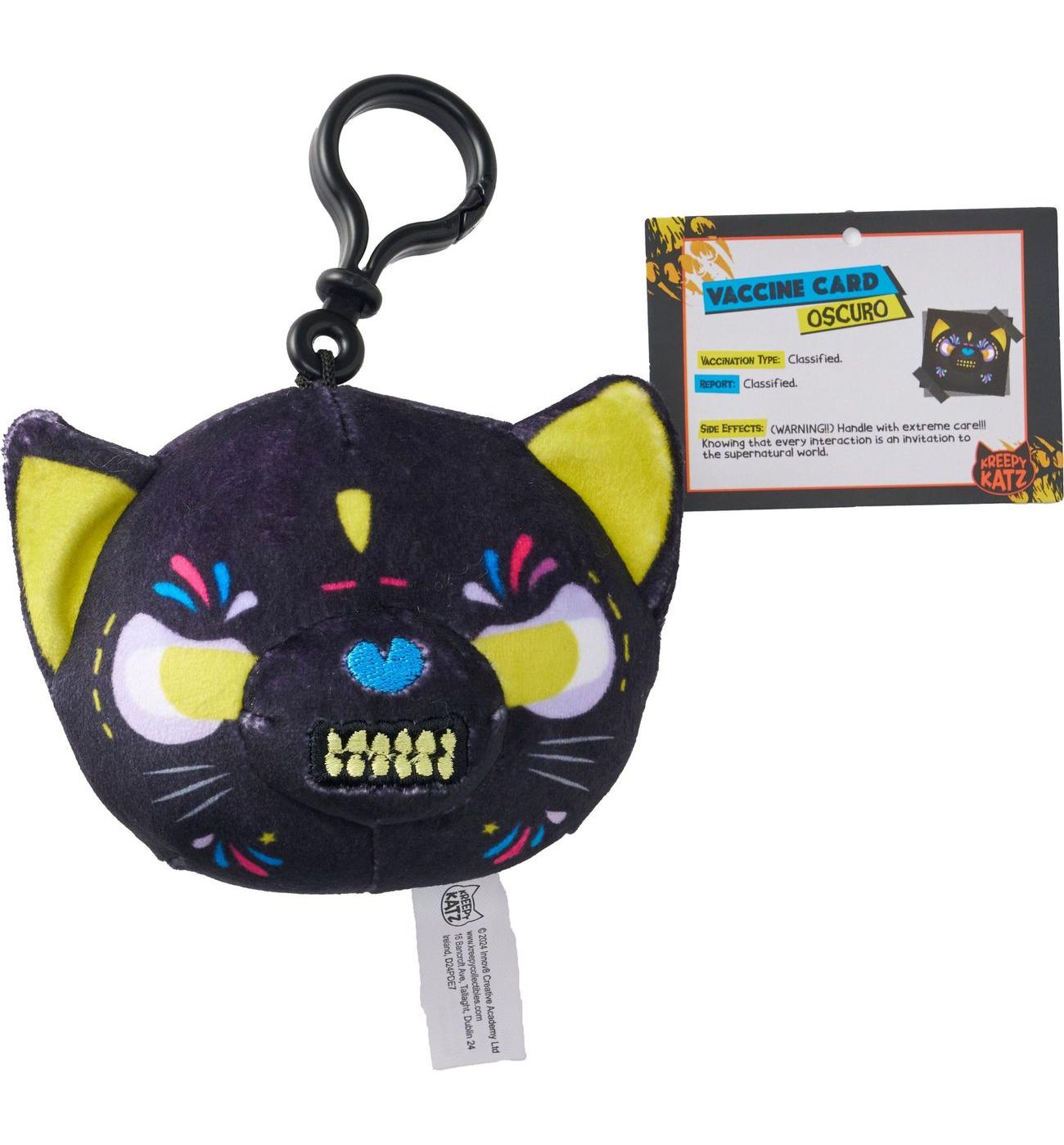 Kreepy Katz Collectible Plush Clip On - Series 1; image 3 of 9