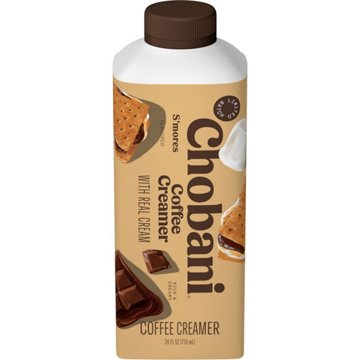 Chobani Liquid Coffee Creamer - S'Mores, 24 oz