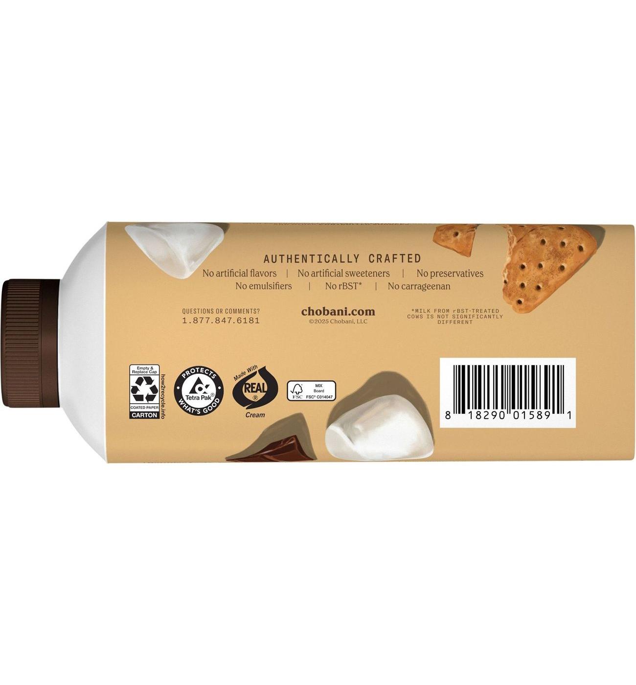 Chobani Liquid Coffee Creamer - S'Mores; image 5 of 5