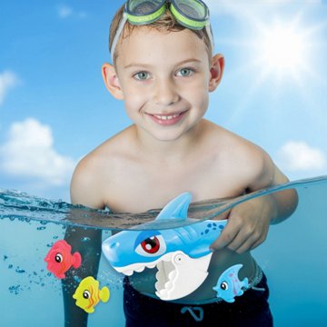 So! Summer Shark Chomp Pool Game