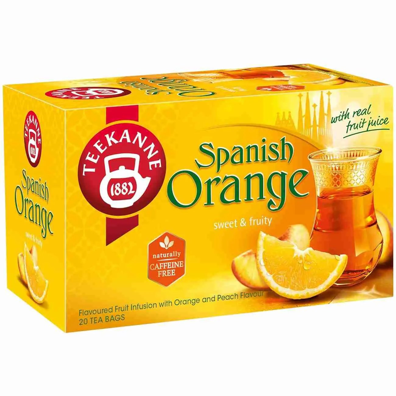 Teekanne Spanish Orange Herbal Tea Bags, 20 ct | Central Market