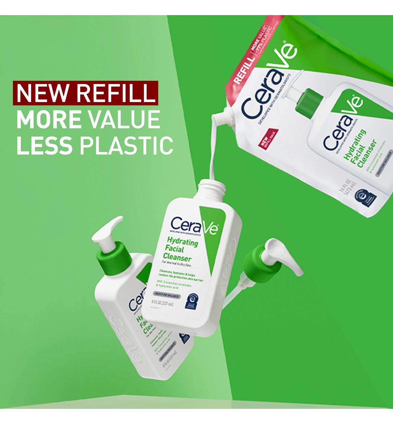 CeraVe Hydrating Cleanser Refill Pouches; image 5 of 5